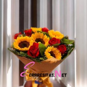 bouquet "sol de medianoche"