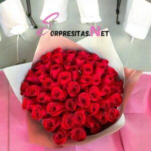 pasión infinita (50 rosas)